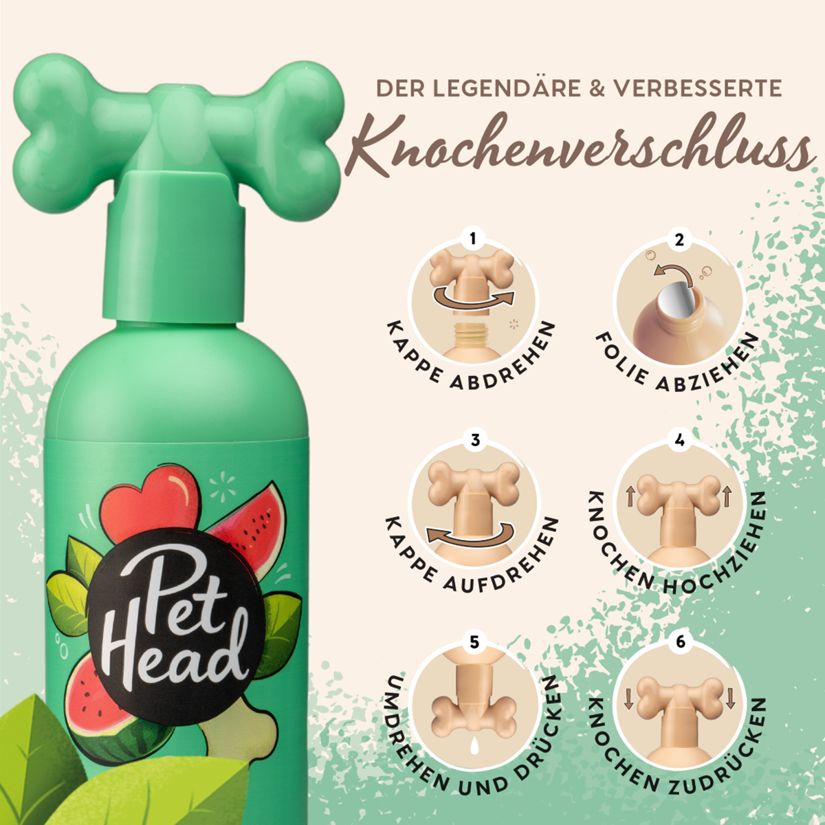 Pet Head Furtastic Shampoo | Knotenfrei in einem Waschgang