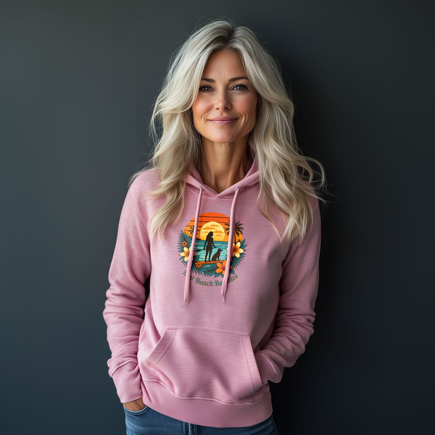 Best Beach Buddies Hoodie – Stylisches Statement für Hundeliebhaber