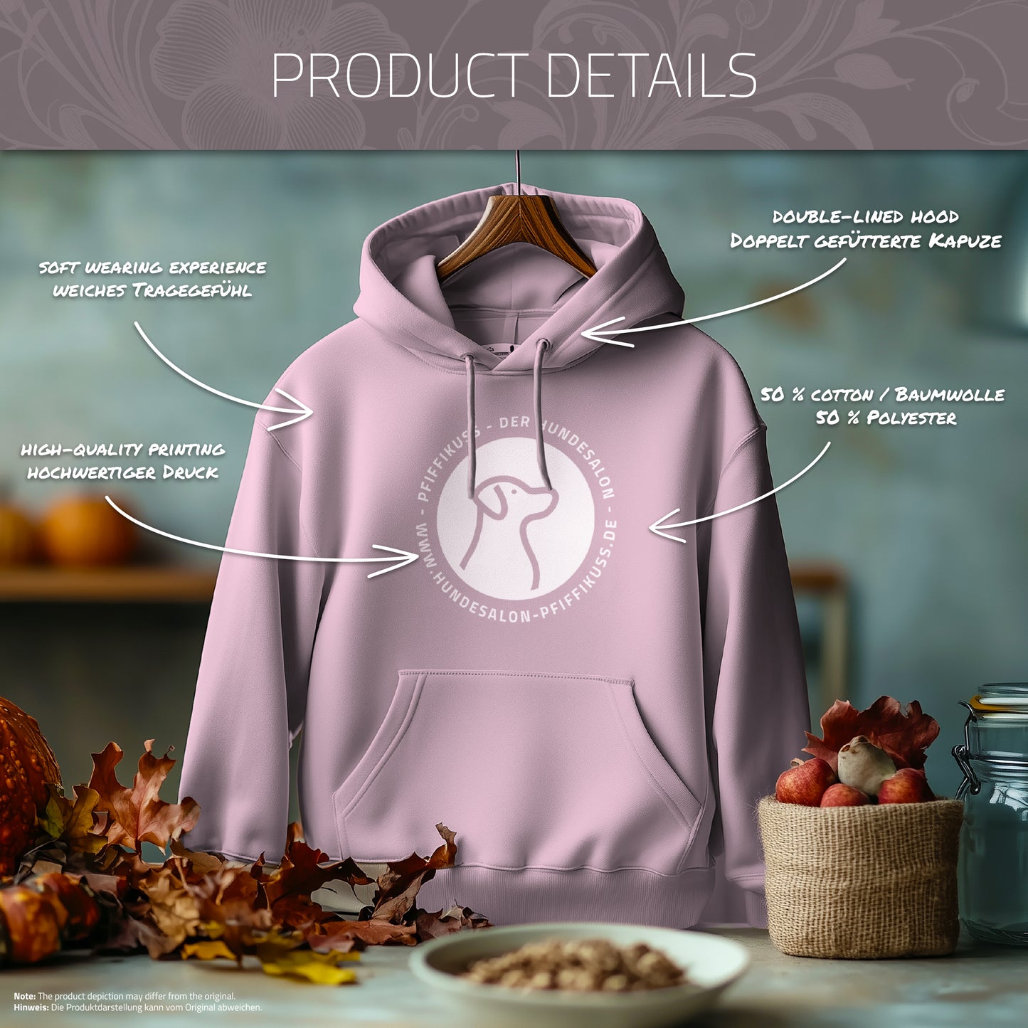 Forever Friends Hoodie – Personalisierbarer Labrador Aloha Hoodie im Retro-Design