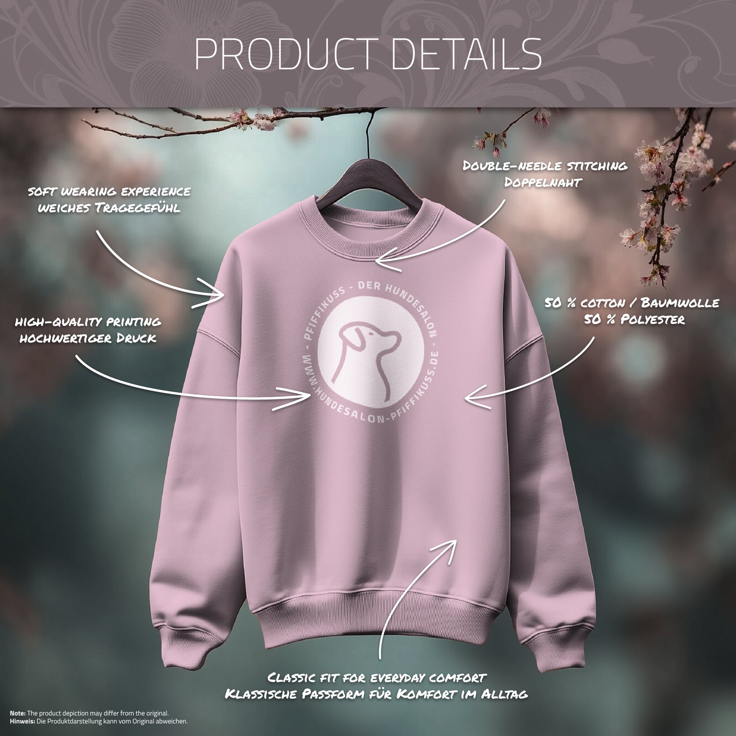 Forever Friends Sweatshirt – Personalisierbarer Labrador Aloha Pullover im Retro-Design